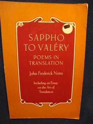Sappho to Valéry book cover