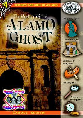 The Mystery of the Alamo Ghost (4) book cover