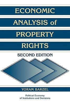 Economic Analysis of Property Rights book cover