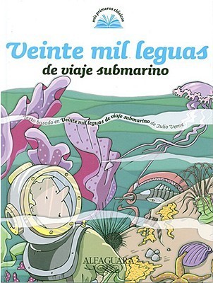 Veinte mil leguas de viaje submarino book cover