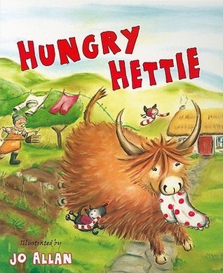 Hungry Hettie: The Highland Cow Who Won't Stop Eating!