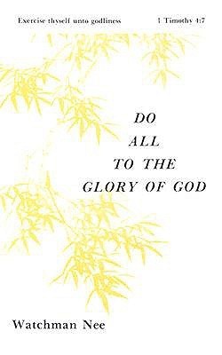 Do All to the Glory of God book cover