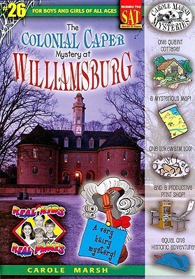 The Colonial Caper Mystery at Williamsburg book cover