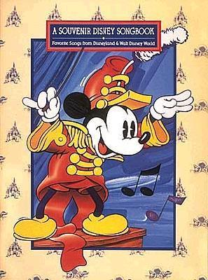 A Souvenir Disney Songbook book cover