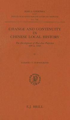 Change and Continuity in Chinese Local History book cover