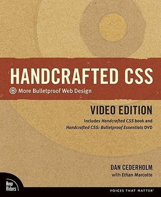 Handcrafted CSS book cover