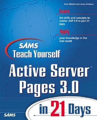 Sams Teach Yourself Active Server Pages 3.0 in 21 Days book cover
