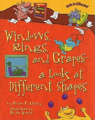 Windows, Rings, and Grapes-a Look at Different Shapes book cover