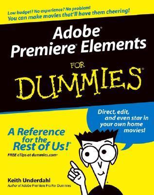 Adobe Premiere Elements For Dummies book cover