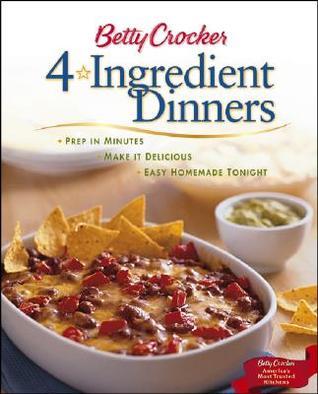 Betty Crocker 4-Ingredient Dinners book cover