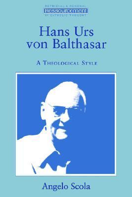 Hans Urs Von Balthasar book cover