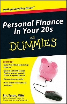 Personal Finance in Your 20s For Dummies book cover