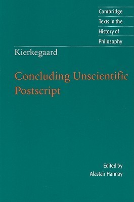 Concluding Unscientific Postscript book cover