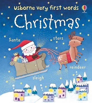 Usborne Very First Words Christmas book cover