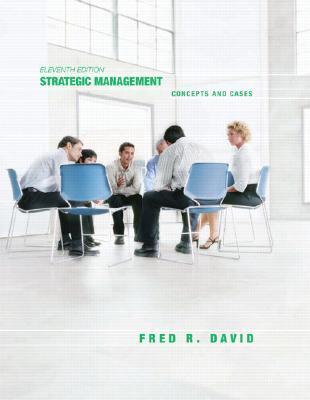 Cover of Strategic Management: Concepts and Cases
