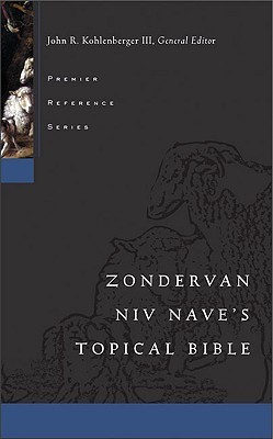 Zondervan NIV Nave's Topical Bible book cover