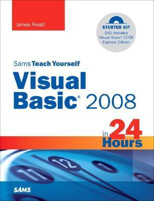 Sams Teach Yourself Visual Basic 2008 in 24 Hours book cover