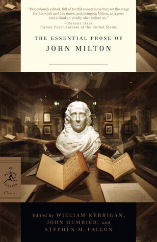 The Essential Prose of John Milton book cover