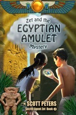 Mystery of the Egyptian Amulet book cover