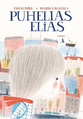 Puhelias Elias book cover 1