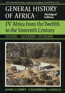 Histoire générale de l'Afrique, I book cover