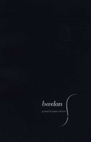 Baedan 1: Journal of Queer Nihilism