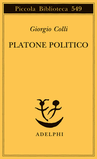 Platone politico book cover