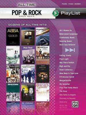 All-Time Pop & Rock Hits: Sheet Music Playlist Series by Alfred A ...