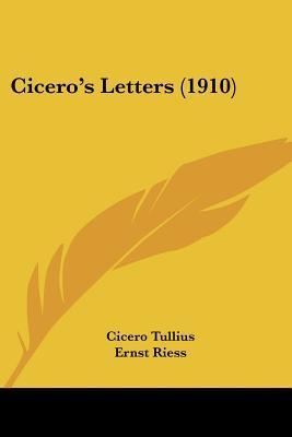 Cicero's Letters book cover
