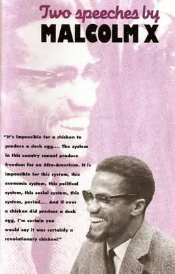 Two Speeches by Malcolm X book cover