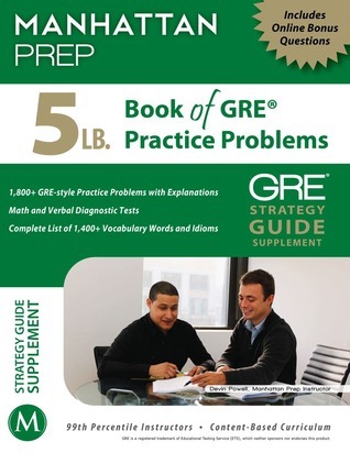 GRE Big Book of Questions by Manhattan Prep | Goodreads