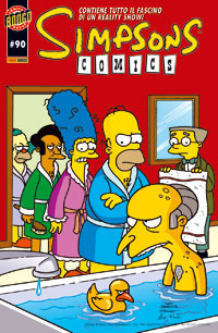 Simpsons Comics (IT Edition) book cover 1