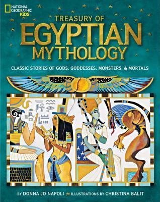 Treasury of Egyptian Mythology book cover