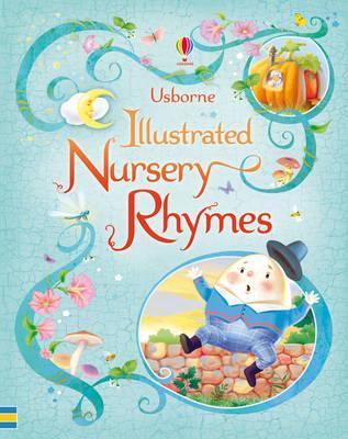 Usborne Illustrated Nursery Rhymes book cover