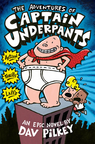 Captain Underpants book cover 1