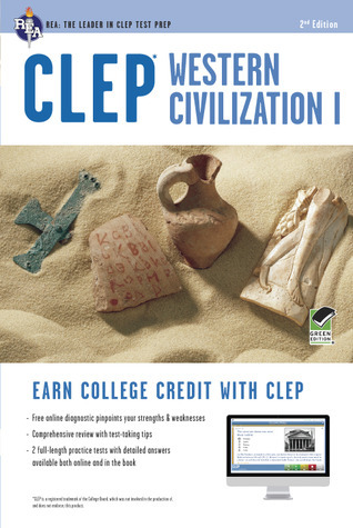 CLEP® Western Civilization I Book + Online book cover