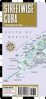 Streetwise Cuba Map - Laminated Country Road Map of Cuba by Streetwise ...