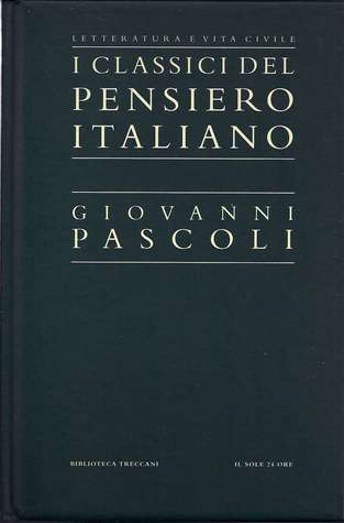I classici del Pensiero Italiano - Giovanni Pascoli book cover