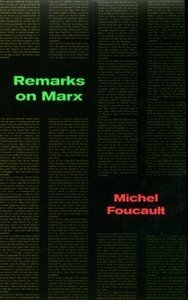 Remarks on Marx book cover