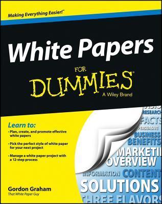 White Papers for Dummies book cover
