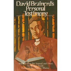 David Brainerd's Personal Testimony book cover