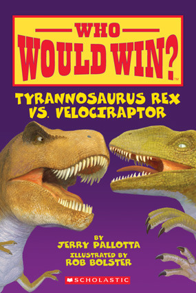 Tyrannosaurus Rex Vs. Velociraptor book cover