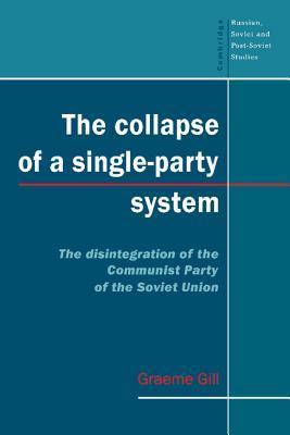 The Collapse of a Single-Party System book cover
