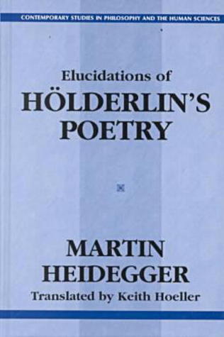 Elucidations of Hölderlin's Poetry book cover