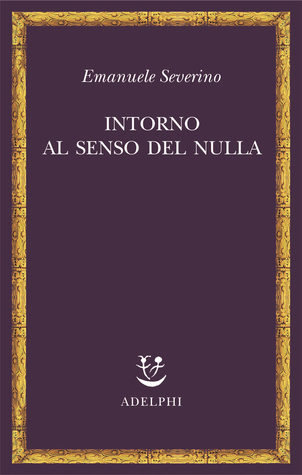 Intorno al senso del nulla book cover