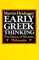 Early Greek Thinking book cover