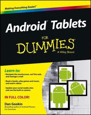 Android Tablets for Dummies book cover