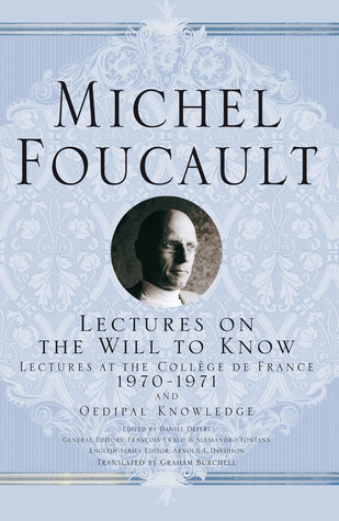 Lectures on the Will to Know book cover