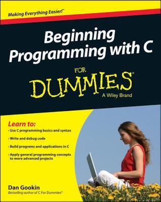 Beginning Programming with C for Dummies book cover
