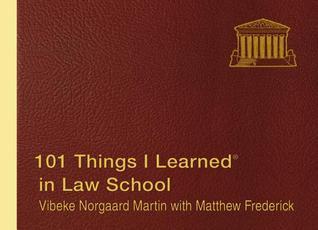 101 Things I Learned in Law School